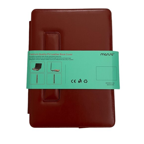 NWT Mosiso Premium Quality PU Leather Cover Stand MacBook Air/Pro 13" SE… - Picture 2 of 8
